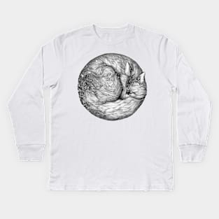 The Infinite Fox Kids Long Sleeve T-Shirt